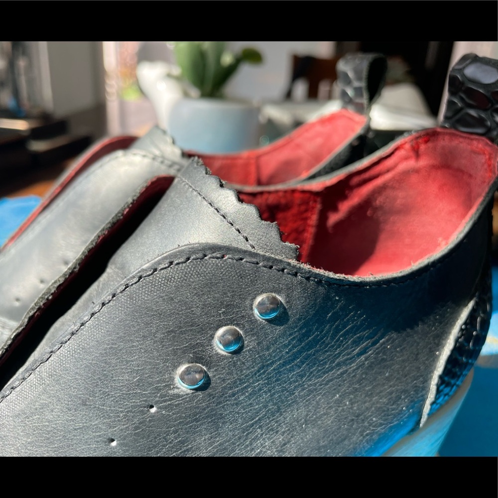 Freebird by Steven Black Leather Ankle Booties - Picture 6 of 7